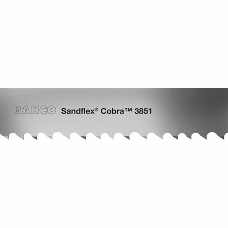 BAHCO 1 x 0.035 x 5/8T x 136 162 Bandsaw Blade; Bimetal; M42; Sandflex Cobra 3851-27-0.9-5/8